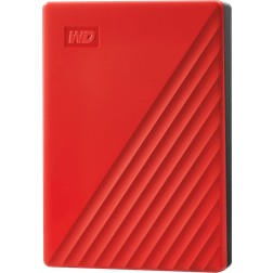 WD 5TB My Passport, Red WDBPKJ0050BRD-WESN Red