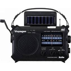 Kaito KA500IP-BLK Voyager Solar/Dynamo AM/FM/SW