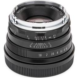 Koah Artisans Series 25mm f/1.8 Large Aperture Manual Focus Camera Lens for Micro Four Thirds