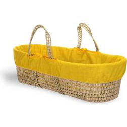 Clair De Lune Yellow Pop Palm Moses Basket