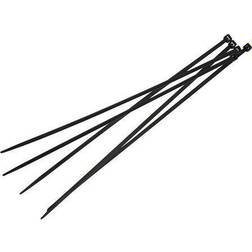 Faithfull Cable Ties Black 4.8 x 300mm (Pack 100)
