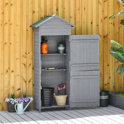 OutSunny Garden Shed Wooden Shed Timber Garden Storage