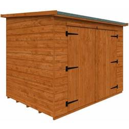 7x5 Pent Compact 12mm Shed L2050 (Building Area )