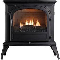 Focal Point Dalvik Flueless Black Gas Stove Fpfbq591