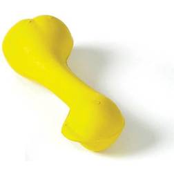 Classic Pet Products Solid Rubber Bone Dog Toy Small Yellow