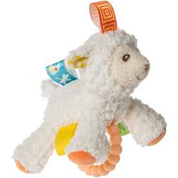 Mary Meyer Taggies Teether Baby Rattle Soft Toy 5-Inches Sherbet Lamb