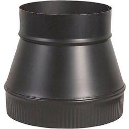 Imperial 6 in. x 8 in. Black Stove Pipe Increaser, BM0062-C