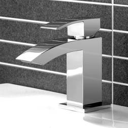 Wave Chrome Cloakroom Mono Basin