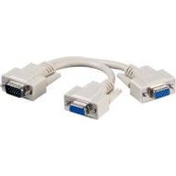 MicroConnect VGA - 2 VGA M-F Y-Splitter Adapter 0.3m