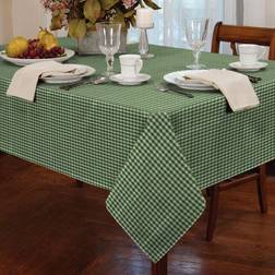 Alan Symonds Tablecloths Gingham Tablecloth Tablecloth Green