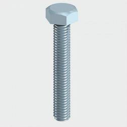 Timco M8 16mm Hexagon Head High Tensile Zinc Set Screw Grade Qty