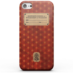 Harry Potter Gryffindor Text Book Phone Case for iPhone and Android Samsung S6 Snap Case Matte