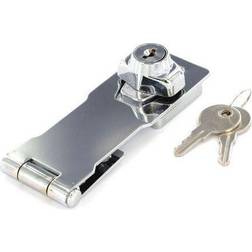 Securit Hasp Cylinder Act Chrome 75mm