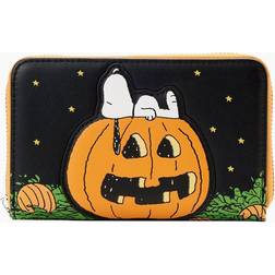 Peanuts Snoopy and the Great Pumpkin Glow-in-the-Dark Zip-Around Wallet