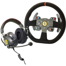 Thrustmaster 4160771 Ferrari Race Kit Alcant-Steering Wheel-9 keys