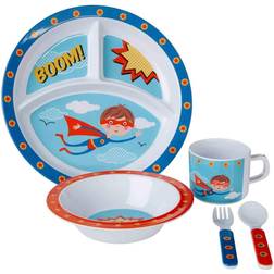 Premier Housewares Maison Kids Super Rupert Dinner Set