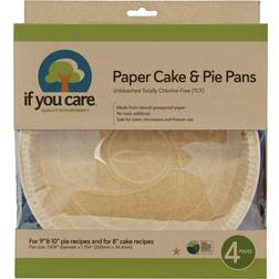 If You Care Paper & Pie Unbleached Baking Pans Cake Pan