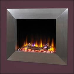 Celsi Ultiflame vr Impulse 1.6kw Electric Fire Satin Silver