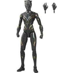 Hasbro Marvel Legends Series Black Panther Wakanda Forever Black Panther 6-Inch MCU Action Figure Toy, 2 Accessories