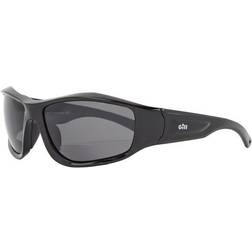 Gill race vision bi-focal sort solbrille +2,5