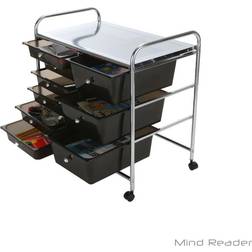 Mind Reader Storage Rolling Utility Cart