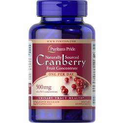 Puritan's Pride One A Day Cranberry Promotes Urinary Health The Urinary Tract 120 pcs