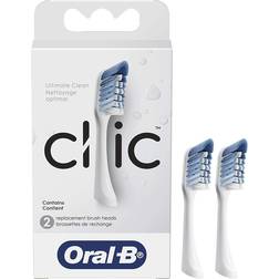 Oral-B Clic Ultimate Clean Replacement Brush Heads 2-pack