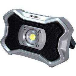 Faithfull Rechargeable 20W Work Light With Speaker