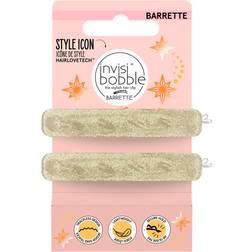 invisibobble Time to Shine Barette Hair Clip-Gold