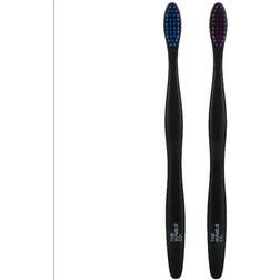 The Humble Co. Plant-Based Sensitive Toothbrush Blue-Purple 2 Pack
