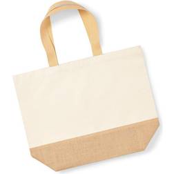 Westford Mill Jute Base Canvas Tote XL