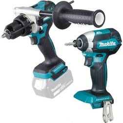 Makita 18v LXT Brushless Combi Hammer Drill Impact Driver DHP486Z DTD153Z