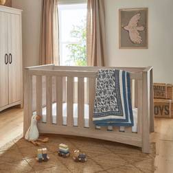 CuddleCo 2 Piece Nursery Set with Cot Bed & Dresser Isla