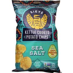 Siete Kettle Cooked Potato Chips Sea Salt 5.5 oz