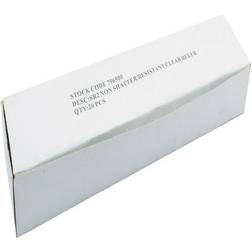 White Box Clear Ruler 30cm Pack of 20 801697 WX01107