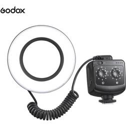 Godox RING72 Macro led Video Light,Professional Photography Fill Light,72PCS led Beads,5600K 10 Levels of Adjustable Brightness,with 49mm-77mm Adapter