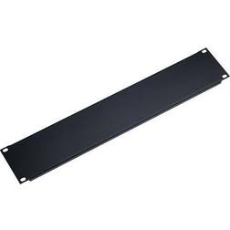 König & Meyer K&M 494/1 Steel Panel for 19" Equipment Racks, 4-Spaces Height, Black