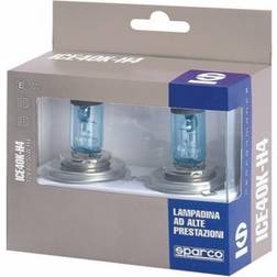 Sparco "Glödlampa för bil ICE40K H4 12V 55W Blanco Azulado Efecto Xenon"