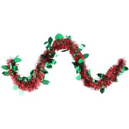 Northlight Seasonal 50ft. Red Christmas Tinsel Garland Red