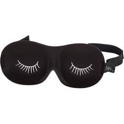 Bucky Ultralight Lashes Sleep Mask In Black/white Black