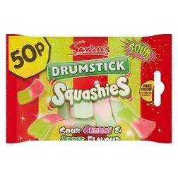 Swizzels Drumstick Squashies Sour Cherry & Apple Flavour 45g