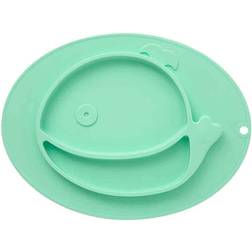 Premier Housewares Maison Light Green Whale Food Plate