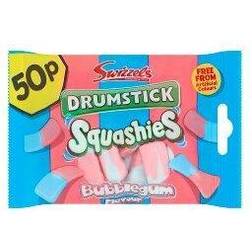 Swizzels Drumstick Squashies Bubblegum Flavour 45g