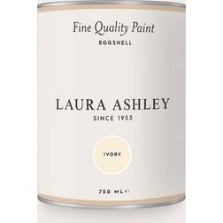 Laura Ashley Eggshell Paint Ivory 0.75L