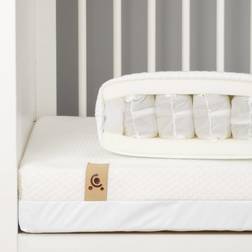 CuddleCo Signature Hypo-Allergenic Bamboo Pocket Sprung Cot Mattress 23.6x47.2"