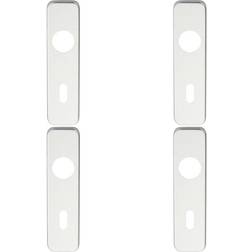 PAIR Door Handle Lock Backplate 154