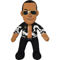 Uncanny Bleacher Creatures WWE Old School The Rock 10" Plush Figure A Wrestling Legend for Play or Display