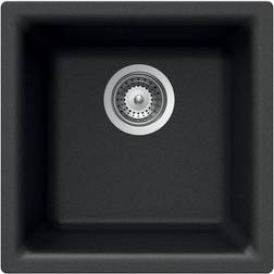 Houzer E-100 MIDNITE Quartztone Sink, Black