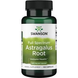 Swanson Astragalus Root 470mg 100 100 pcs