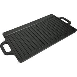 Oypla Cast Iron Non Stick Reversible Griddle Pan bbq Grill Plate